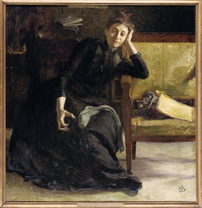 Umělkyně Eva Bonnier od Rickard Bergh