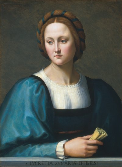 Lucrezia Sommaria, c. 1510. od Ridolfo Ghirlandaio
