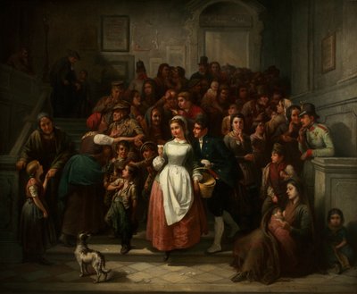 Po losování, 1859. od Ritter von Malheim Friedländer Friedrich