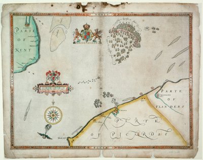 Bitva u Gravelines, 8. srpna 1588 od Robert (after) Adams