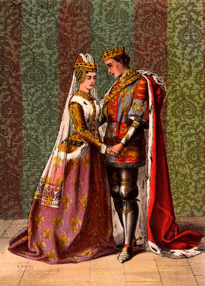 Jindřich V., anglický král, dvořící se Kateřině z Valois, V. dějství, scéna II, 