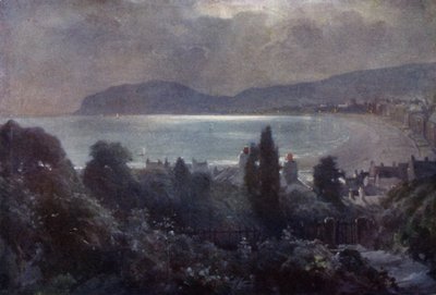 Nocturne, Llandudno Bay (barevné lito) od Robert (after) Fowler