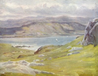 Pohled z hlavy Velkého Orma (barevné lito) od Robert (after) Fowler