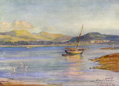 Blízko Bangor (barevné lito) od Robert (after) Fowler
