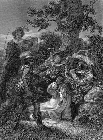 Jakub vévoda z Monmouthu, nemanželský syn Karla II. (rytina) od Robert (after) Smirke