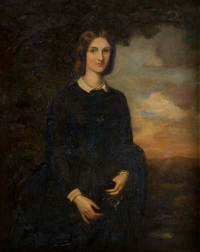 Portrét Seliny Weldové Foresterové, hraběnky z Bradfordu (1819-1894), kolem 1839-94 (olej na plátně) od Robert (after) Thorburn