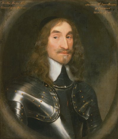 Sir Thomas Fairfax, kolem 1649-50 (olej na plátně) od Robert (circle of) Walker