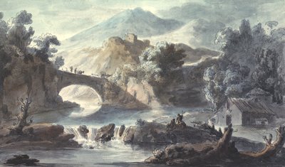 Romantická krajina od Robert Adam