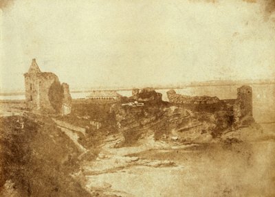 Tisk hradu St. Andrews ve skotské Fife. Z muzea J. Paula Gettyho od Robert Adamson