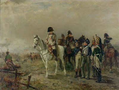 Bod obratu u Waterloo od Robert Alexander Hillingford