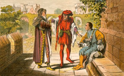 Warwick. „Buďme první, kdo pozdraví našeho právoplatného panovníka“ od Robert Ambrose Dudley