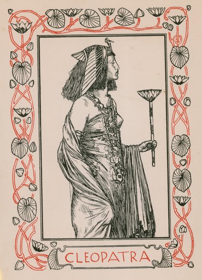 Kleopatra, Antonius a Kleopatra od Robert Anning Bell