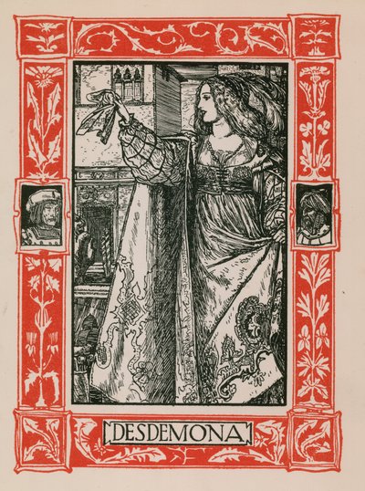 Desdemona, Othello od Robert Anning Bell