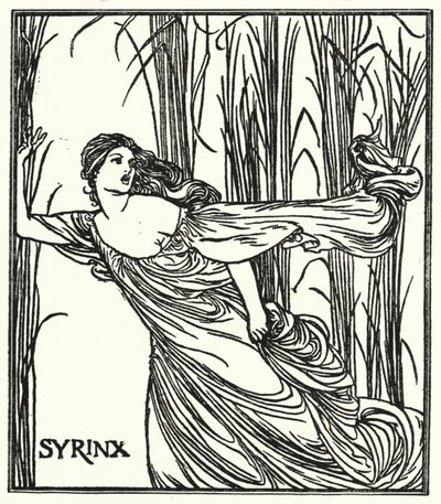 Ilustrace k básním od Johna Keatse (litho) od Robert Anning Bell