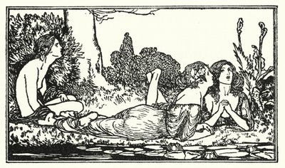 Ilustrace k básním od Johna Keatse: Endymion (litho) od Robert Anning Bell