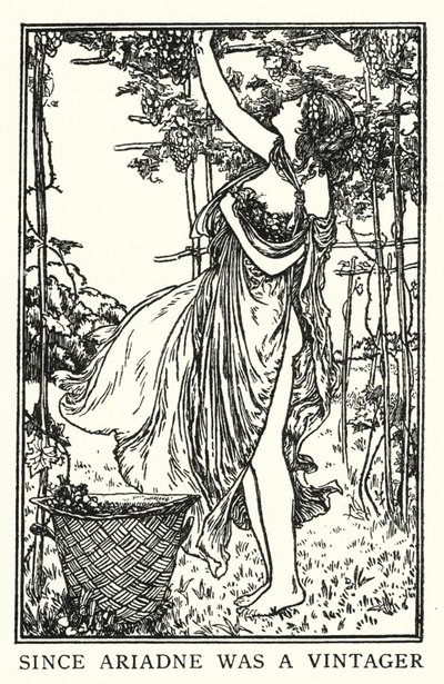Ilustrace k básním od Johna Keatse: Endymion (litho) od Robert Anning Bell