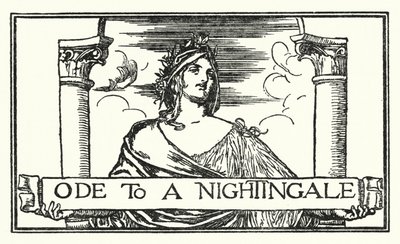 Ilustrace k básním Johna Keatse: Óda na slavíka (litho) od Robert Anning Bell