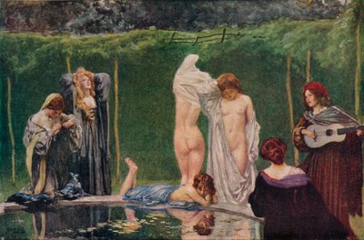 The Pool, 1906, 1918 od Robert Anning Bell