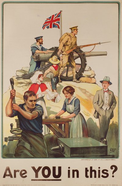 Jste v tom i vy?, 1915 od Robert Baden-Powell