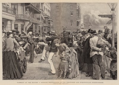 Harmony at the Seaside, ranní představení nevyhnutelné a stále populární skupiny negrů od Robert Barnes