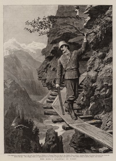 Královská dálnice v Tibetu od Robert Barnes