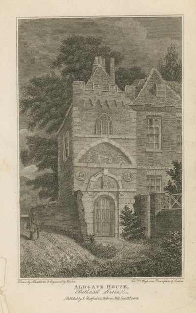 Aldgate House v Bethnal Green od Robert Blemell Schnebbelie