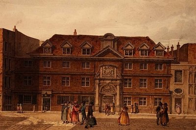 Blackwell Hall, King Street, Cheapside od Robert Blemell Schnebbelie