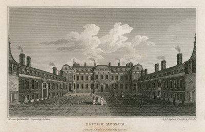 britské muzeum od Robert Blemell Schnebbelie
