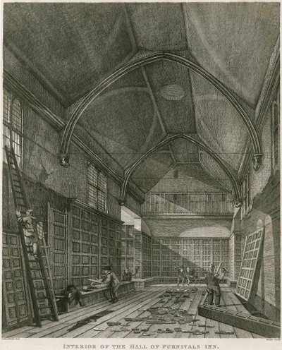 Interiér sálu Furnival