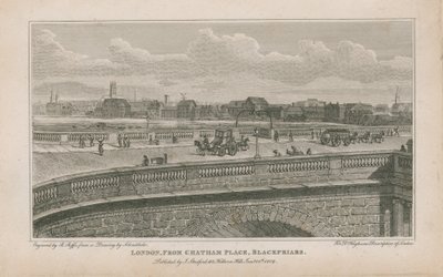 Londýn, od Chatham Place, Blackfriars od Robert Blemell Schnebbelie