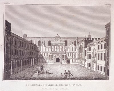 Guildhall, Londýn, 1788 od Robert Blemmell Schnebbelie