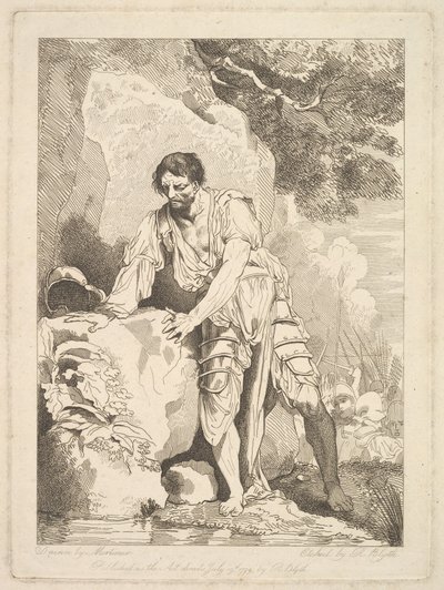 Odchod zraněný z bitvy, 19. července 1779. od Robert Blyth