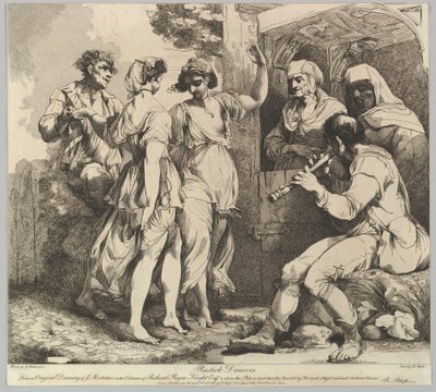 Rustick Dancers, 9. listopadu 1780. od Robert Blyth