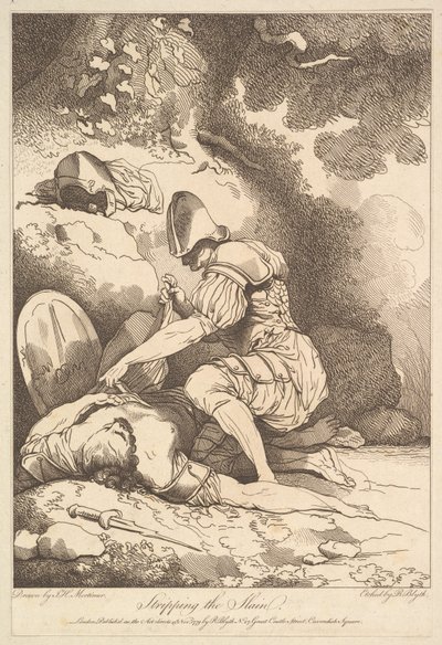 Stripping the Slain, 15. listopadu 1779. od Robert Blyth