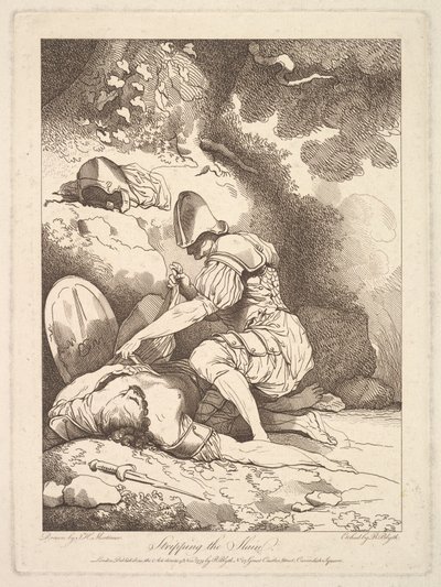 Stripping the Slain, 15. listopadu 1779. od Robert Blyth