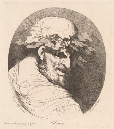 Silenus od Robert Blyth, after John Hamilton Mortimer