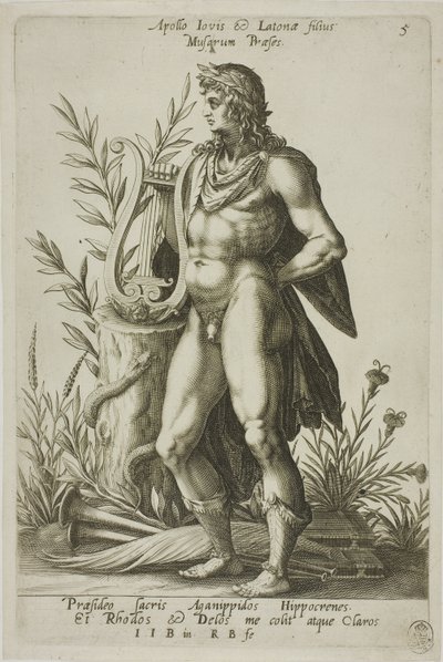Apollo, deska 5 z Parnassus Biceps od Robert Boissard