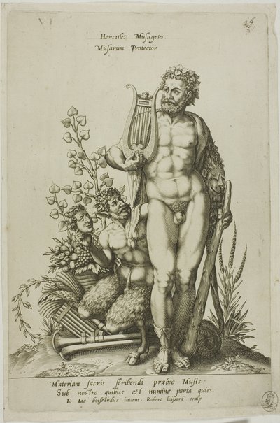 Herkules, deska 16 z Parnasu Biceps od Robert Boissard