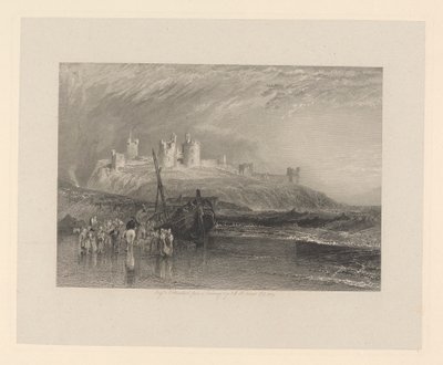 Hrad Dunstanburgh, Northumberland od Robert Brandard