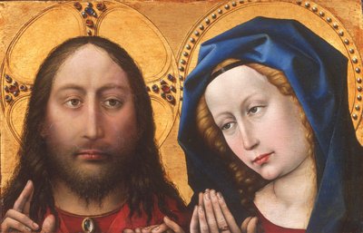 Kristus a Panna Maria od Robert Campin