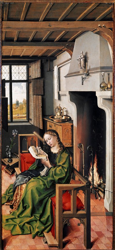 Holy Beard (olej na dřevě od Robert Campin