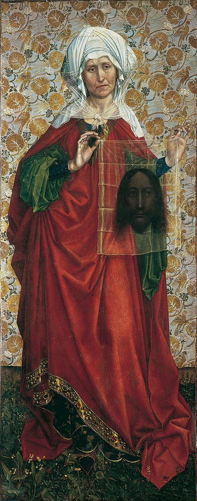Panely Flémalle: Svatá Veronika od Robert Campin