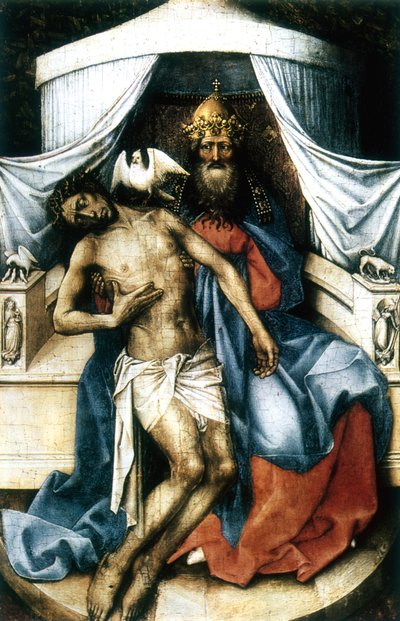 Trojice, 14. století od Robert Campin