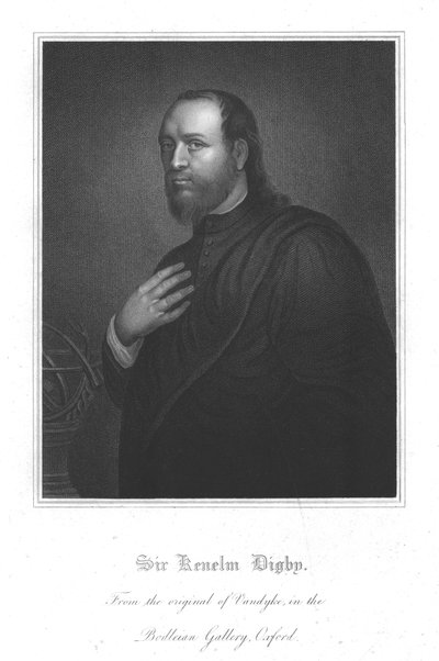 Sir Kenelm Digby, c1815-1820 od Robert Cooper