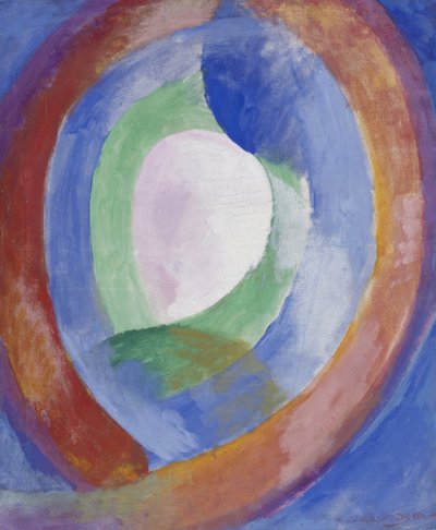 Kruhové tvary, měsíc č. 1 od Robert Delaunay