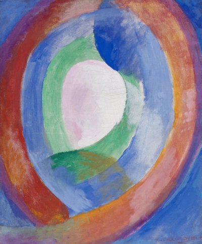 Formes circulaires, lune no. 1 od Robert Delaunay