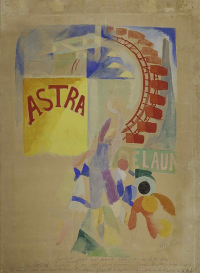 Cardiffský tým, 1912-1913. od Robert Delaunay