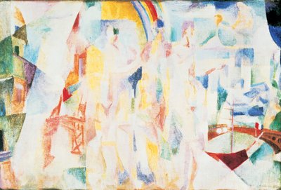 Město Paříž od Robert Delaunay