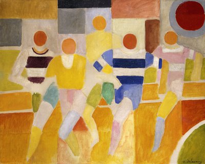 Běžci od Robert Delaunay