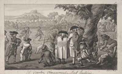 Country Zábava - Bull Baiting od Robert Dighton